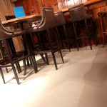 RESYN - Brushfield Street-bar flooring installation