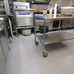 Commercial kitchen flooring with RESYN - The star heat resistant flooring- restaurant kitchen flooring. Resin commercial kitchen flooring