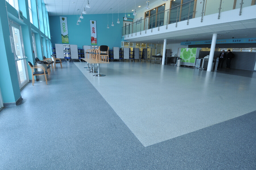 RESYN-hard wearing flooring. RESYN have an established reputation for providing schools and academies with hard-wearing flooring, decorative and safe flooring solutions.