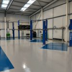 resin floor installation by RESYN Ltd