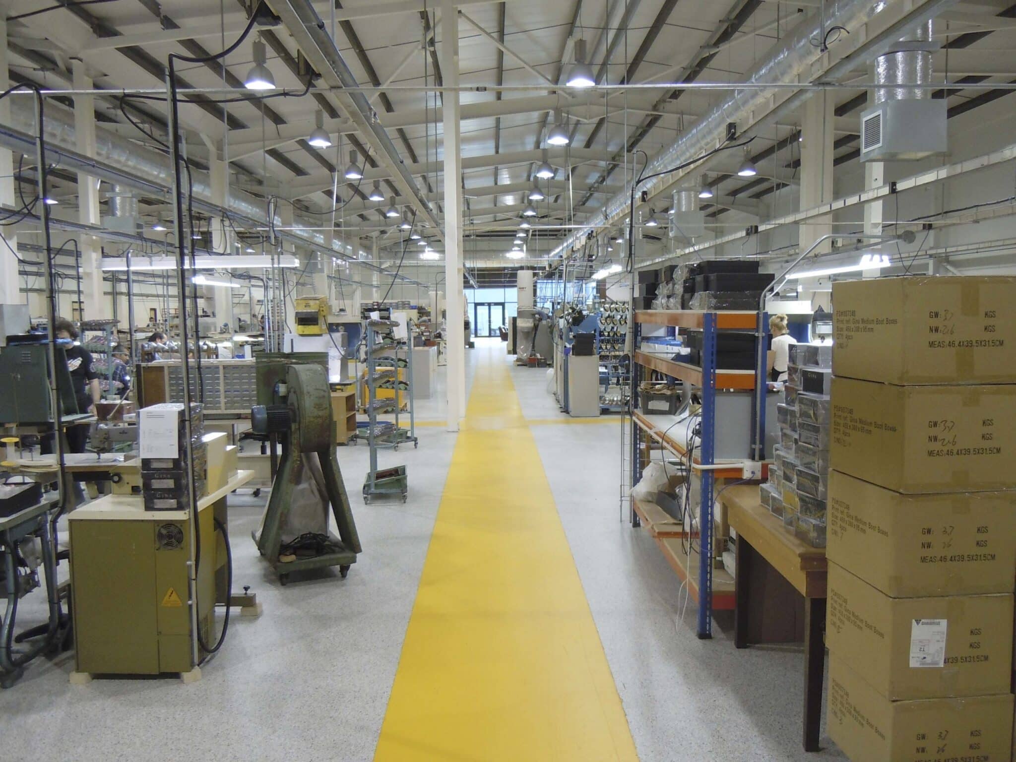 Gina Shoes flooring case study