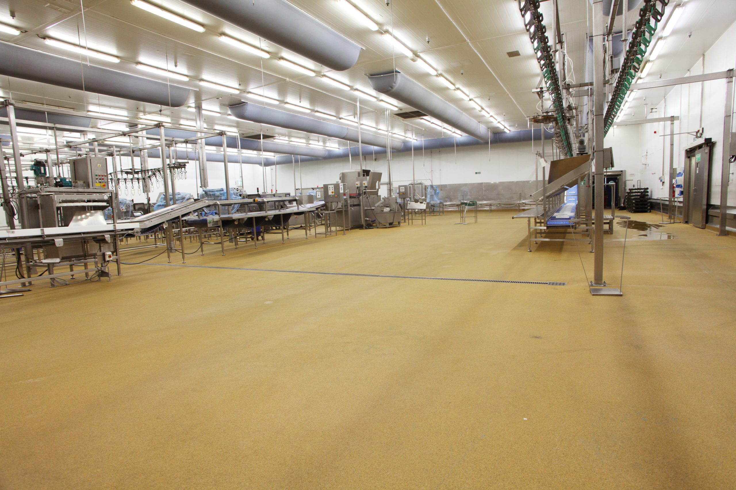 Major Food Processor food processing plant flooring