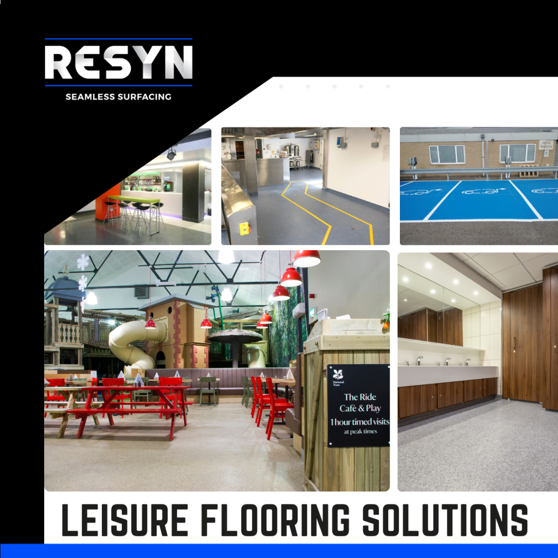 resin flooring solutions Stand out from the crowd with resin flooring solutions for Leisure and Holiday Parks