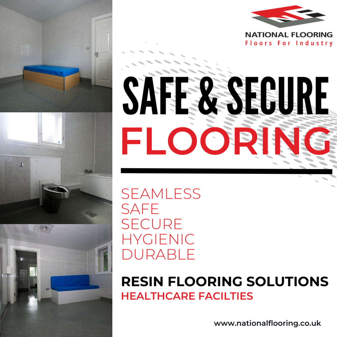 Protecting the safety of patients and staff within mental health facilities should start from the ground up with a hygienic resin flooring.