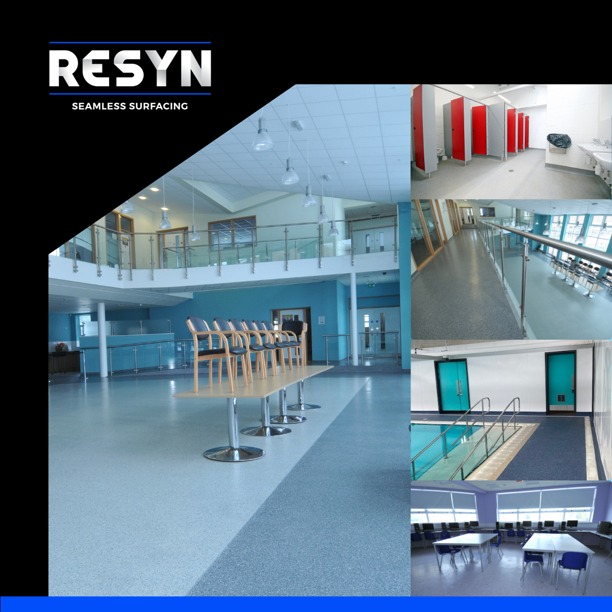 education with resin floors