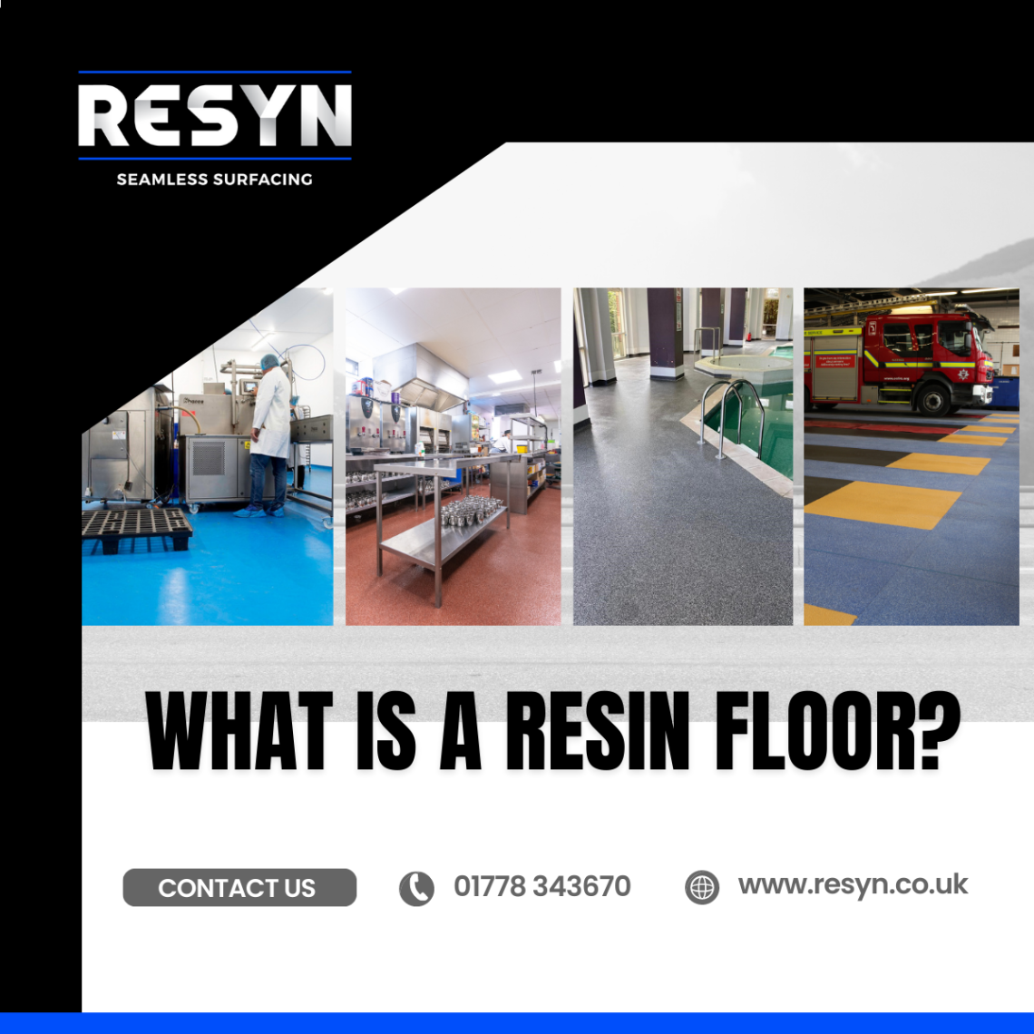 What is a resin floor RSYN with seamless surfacing explains