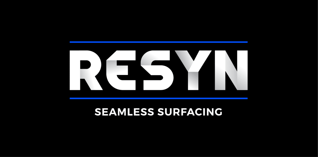 Seamless Surfacing RESYN black logo RESYN has a 40 year heritage in delivering high performance resin surfacing services. We take pride in our seamless, comprehensive and long lasting approach – working as an extension of the client’s team, minimising disruption and developing continuous partnerships. Providing the best seamless resin flooring systems.