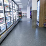 Saxilby Co-op resin shop flooring