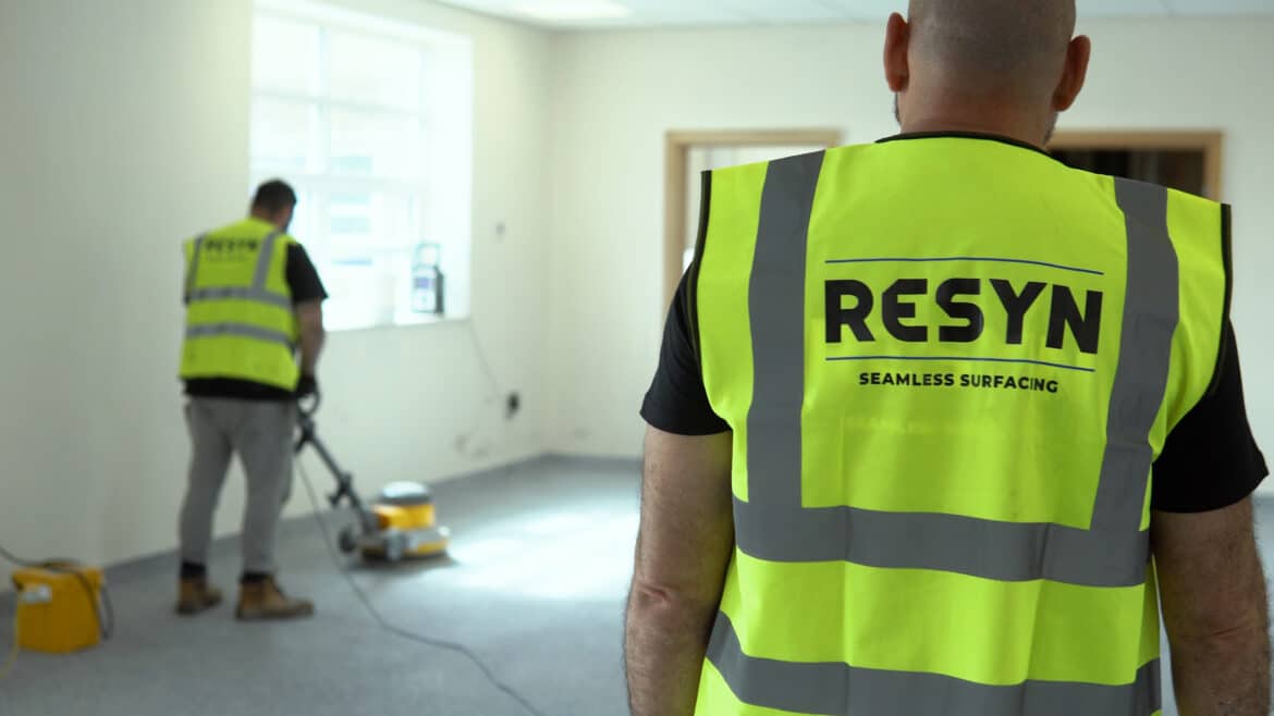RESYN install durable MMA resin flooring solution