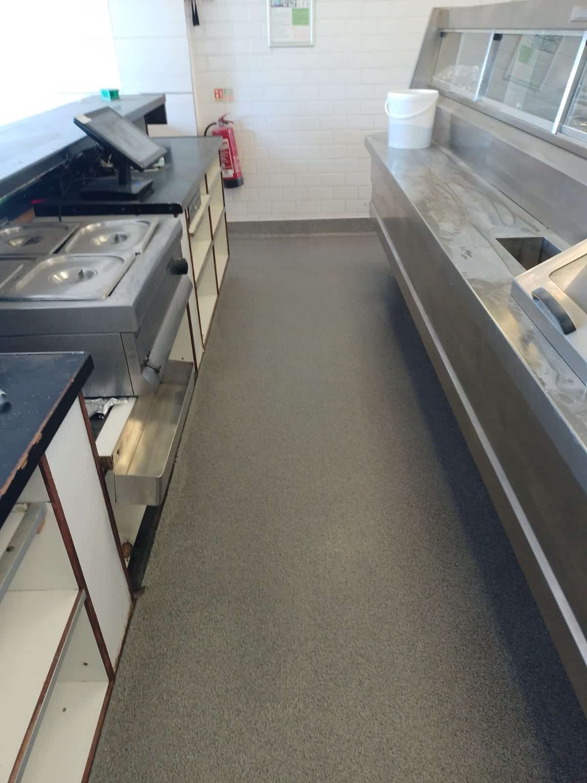 RESYN install durable flooring solution for Commerical Kitchen