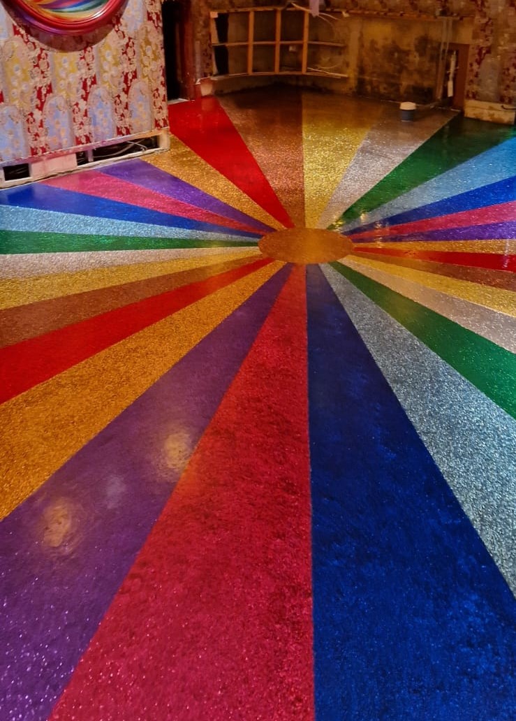 Decorative Resin Flooring Project
