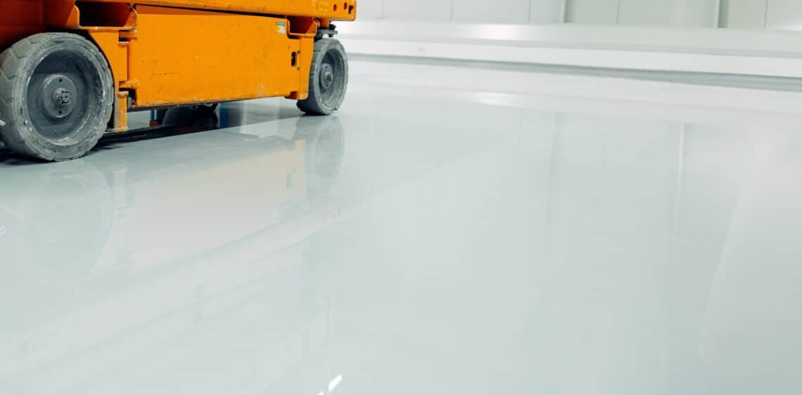 Industrial resin flooring